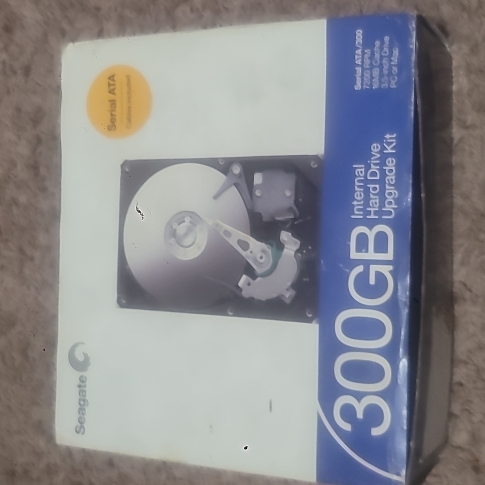 Seagate 300GB hard drive for tower computer